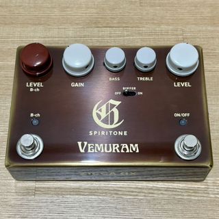 VEMURAM SPIRITONE Charシグネチャー オーバードライブペダル