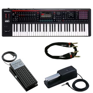 Roland FANTOM-06 ◆ペダル2セット!【ローン分割手数料0%(12回迄)】【ブラックフライデーセール!】