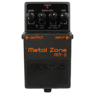 BOSS【中古】メタルゾーン エフェクター BOSS MT-2 Metal Zone ボス ギターエフェクター