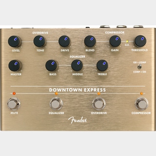 Fender Downtown Express Bass Multi Effect Pedal《ベース用マルチエフェクター》【オンラインストア限定】