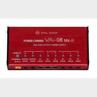 Vital AudioPOWER CARRIER VA-08 Mk-II ISOLATED-OUTPUT POWER SUPPLY 【WEBSHOP】
