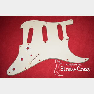 Fender Original Mid '73 to '75 Stratocaster 3Ply White Pickguard "Mod"