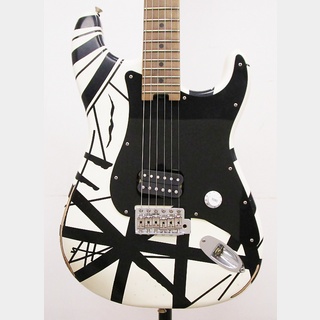 EVH Striped Series 78 Eruption / White with Black Stripes Relic