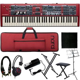 新品 Clavia Nord Stage 4 73 フルウェイテッド鍵盤 CLAVIA Nord Stage 4 73 [純正ケースセット！] 73鍵フルウェイ