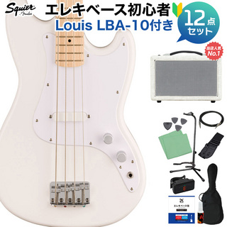 Squier by Fender SONIC BRONCO BASS AWT 初心者セット 島村楽器で一番売れてるベースアンプ付