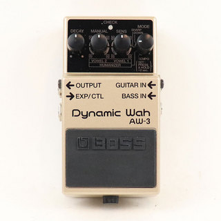 BOSS 【中古】ダイナミックワウ エフェクター BOSS AW-3 Dynamic Wah ボス オートワウ ベースエフェクター