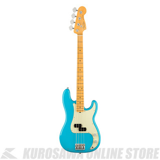 FenderAmerican Professional II Precision Bass, Maple, Miami Blue 【小物プレゼント】(ご予約受付中)
