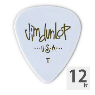 Jim Dunlop GENUINE CELLULOID CLASSICS 483 01 Thin ギターピック×12枚