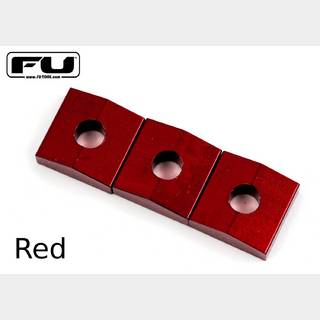 FU-Tone Titanium Lock Nut Block Set (3) -RED-【Webショップ限定】