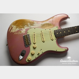 Fender Custom ShopMBS 1961 Stratocaster Ultimate Relic Masterbuilt by Paul Waller - Burgundy Mist Metallic-MH