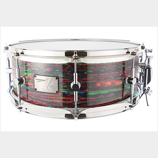 canopus1ply series Soft Maple 5.5x14 SD SH Psychedelic Red