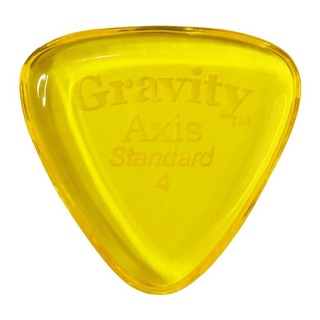 Gravity Guitar PicksAxis -Standard- GAXS4P 4.0mm Yellow ピック