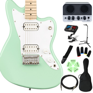 Squier by Fender Mini Jazzmaster HH キッズギター初心者セット Surf Green