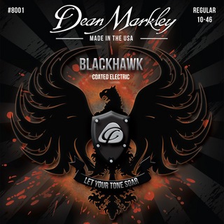 Dean MarkleyDM8001 BLACK HAWK REGULAR 10-46 エレキギター弦