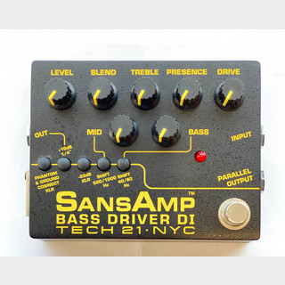 TECH21 SANSAMP BASS DRIVER DI V2