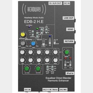 HEADWAY MUSIC AUDIO EDB-2 H.E アコースティック楽器用プリアンプ/DI 【WEBSHOP】