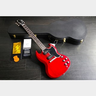 Gibson Custom Shop 1963 SG Special Reissue Lightning Bar VOS Cherry Red 