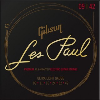 Gibson 【夏のボーナスセール】 Les Paul Premium Electric Guitar Strings/Ultra Light Gauge [SEG-LES9]
