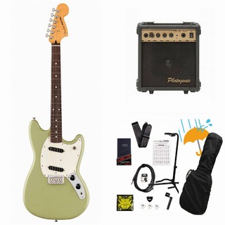 FenderPlayer II Mustang Rosewood FB Birch Green エレキギター PG-10アンプ付属エレキギター初心者セットR【WEB