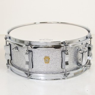 LudwigLS908 0S JAZZ FEST Snare Drum 14x5.5 Silver Sparkle 【池袋店】