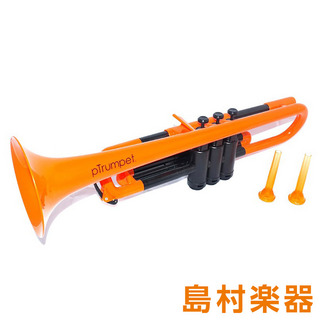 pInstruments pTrumpet Orange プラスチック トランペット