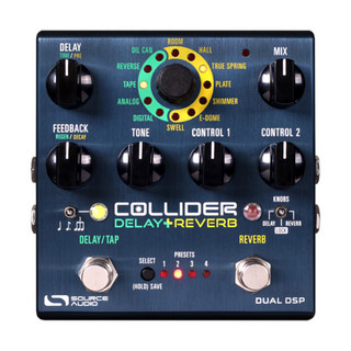 Source Audio Colliders Delay +Reverb SA263