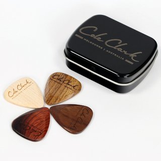 Cole Clark Timber Tones Cole Clark Mixed Tin of 4 Guitar Picks コールクラーク ピック 木製【WEBSHOP】