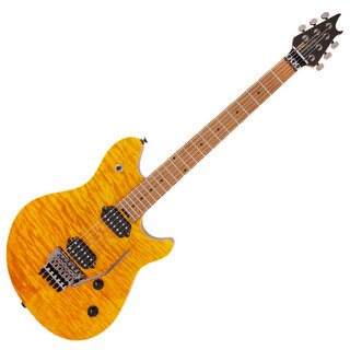 EVHWolfgang WG Standard QM, Baked Maple Fingerboard, Transparent Amber エレキギター