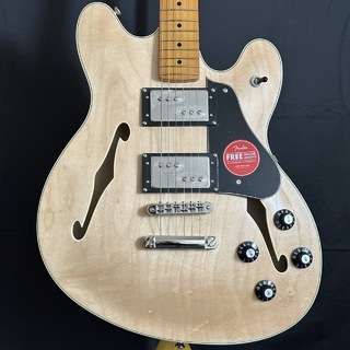 Squier by FenderClassic Vibe Starcaster Maple Fingerbaord Natural 【現物画像】