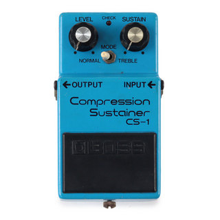 BOSS 【中古】 コンプレッサー エフェクター BOSS CS-1 Compression Sustainer 銀ネジ LED点滅型