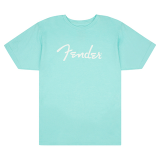 FenderSpaghetti Logo T-Shirt Daphne Blue M Tシャツ 半袖