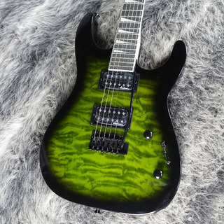 Jackson JS Series Dinky JS20 DKQ 2PT Transparent Green Burst