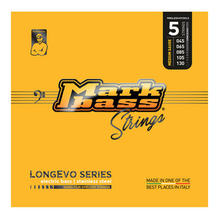 Markbass Strings MAK-S/5LESS45130 LONGEVO Series nano film stainless 45-130 5弦ベース弦