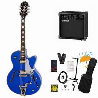 Epiphone Emperor Swingster Delta Blue Metallic YAMAHA GA15IIアンプ付属初心者セットR【WEBSHOP】