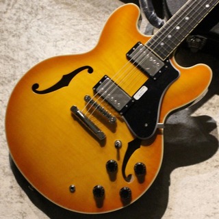 FUJIGEN(FGN) MSA-HP ~Orange Burst~ #K210376【軽量3.10kg】【小ぶりセミアコ、15インチボディ】【トップラッカー】