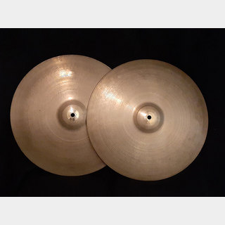 Zildjian【シカゴ選定買付個体・VINTAGE】50s OLD A 15" Hi hats Small Stamp 943g、952g