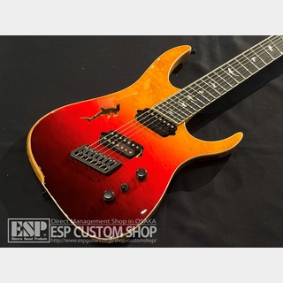 Ormsby Guitars HYPE G7 SHARK FMBL SUNSET