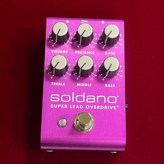 SoldanoSLO Pedal Purple Anodized "Super Lead Overdrive Limited Edition" 【限定生産】