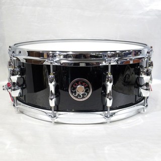 SAKAE SD1455MA/M-RB [Maple Snare Drum 14''×5.5'' - Real Black]【店頭展示特価品】