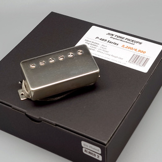 JUNTONE PICKUPS P-489 5,200/4,900 Un-Plated Nickel Cover 