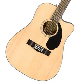FenderCD-60SCE Dreadnought 12-string Walnut Fingerboard Natural フェンダー [12弦ギター]【WEBSHOP】