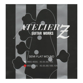 ATELIER Z MBS-5300TA SEMI FLAT BASS STRINGS 5弦エレキベース弦×3セット