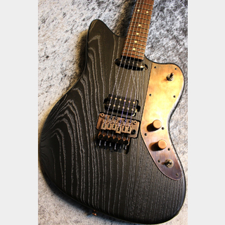 Luxxtone Guitars 【メーカー説明ページ】 Choppa J Custom Ash/Rosewood Neck Textured Black #0429【ローズネック】