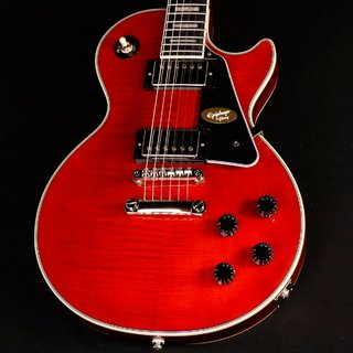 Epiphone Inspired by Gibson Les Paul Custom Figured Transparent Red ≪S/N:23081522783≫ 【心斎橋店】