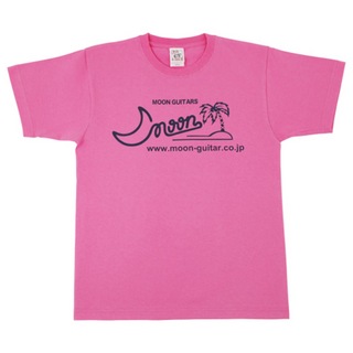 Moonムーン T-shirt Pink Lサイズ Tシャツ 半袖 ピンク