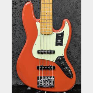 Fender Player Plus Jazz Bass V - Fiesta Red -【4.70kg】【48回金利0%対象】【送料当社負担】