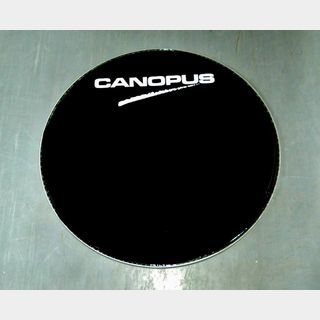 canopus EBONY 22"BD   エボニーヘッド　CANOPUS Logo入り