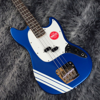 Squier by FenderFSR Classic Vibe '60s Competition Mustang Bass Lake Placid Blue with Olympic White Stripes
