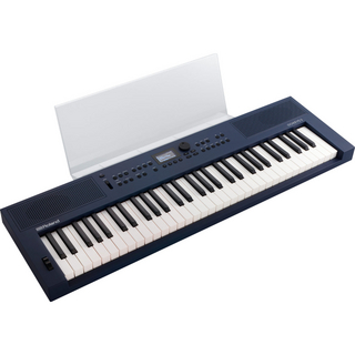 RolandGOKEYS3-MU GO:KEYS 3 Entry Keyboard 専用譜面立て付きセット キーボード ミッドナイトブルー 61鍵盤