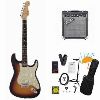 FenderMade in Japan Traditional 60s Stratocaster Rosewood FB 3-Color Sunburst [新品特価] Fender 10Wアンプ